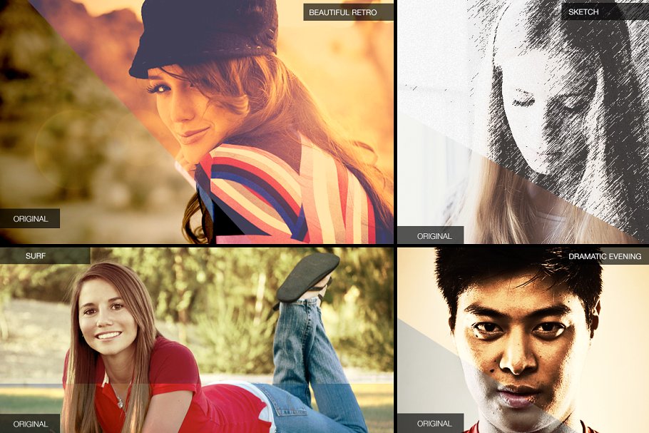 42款专业照片效果处理PS动作 42 Premium Actions插图(3)