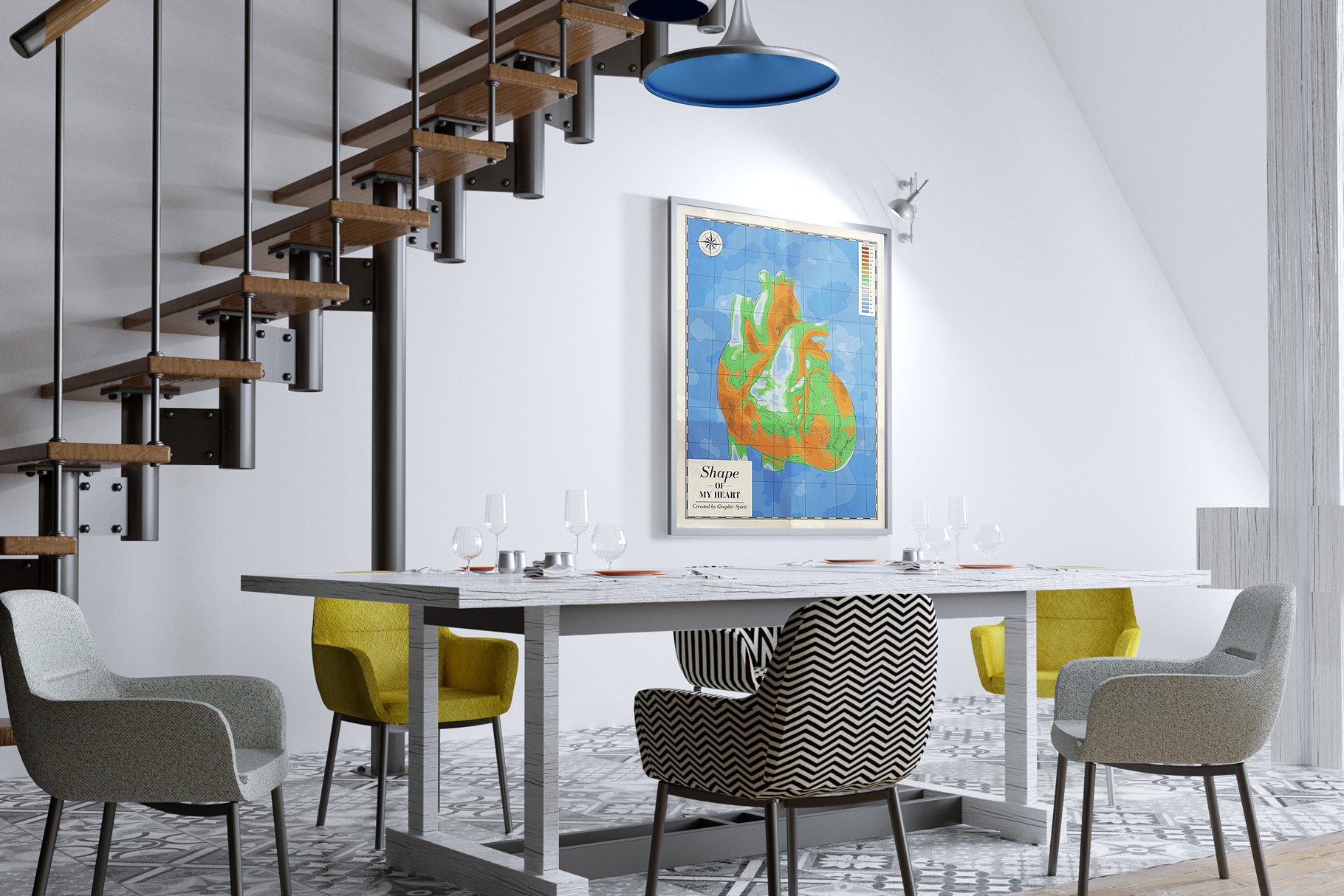 一键转换照片为创意手绘地图 IMAGE TO PHYSICAL MAP Converter插图(2)