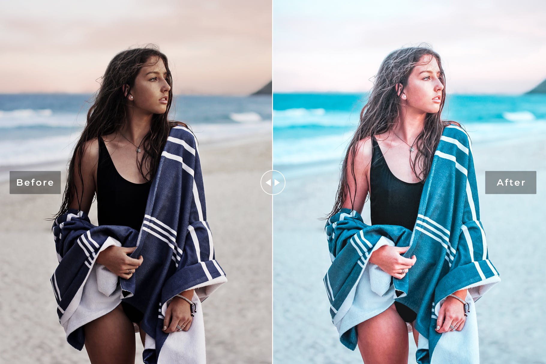 沙滩摄影后期调色工具-LR海滩摄影预设 Sea Salt Mobile & Desktop Lightroom Presets插图(4)