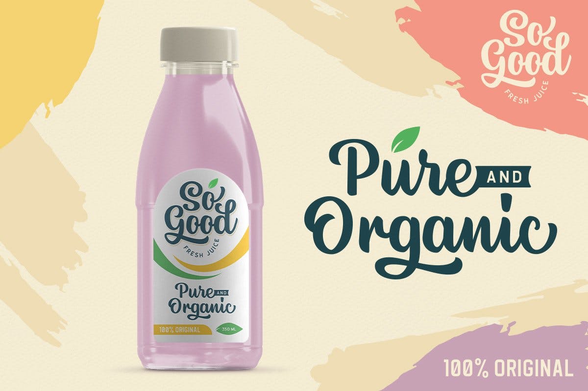 粗笔画英文连笔书法字体 Lanoline A Playful Script插图(5)