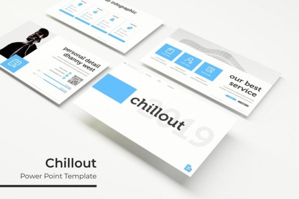 公司简介公司业务介绍PPT幻灯片模板 Chillout – Powerpoint Template