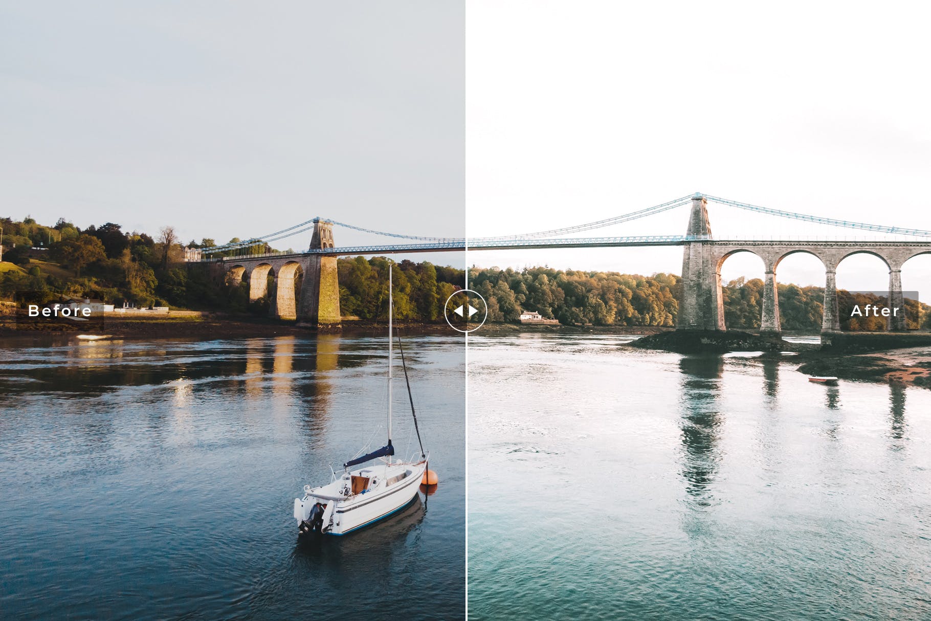 明亮色调风格照片LR调色预设 Bangor Mobile & Desktop Lightroom Presets插图(1)