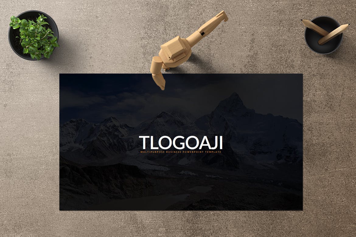 公司作品案例演示Keynote幻灯片模板 Tlogoaji – Keynote Template插图(1)