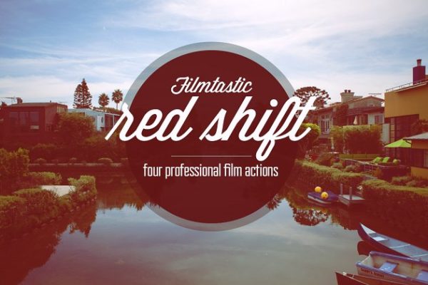 复古胶片电影特效PS动作 Filmtastic RedShift PS Film Actions