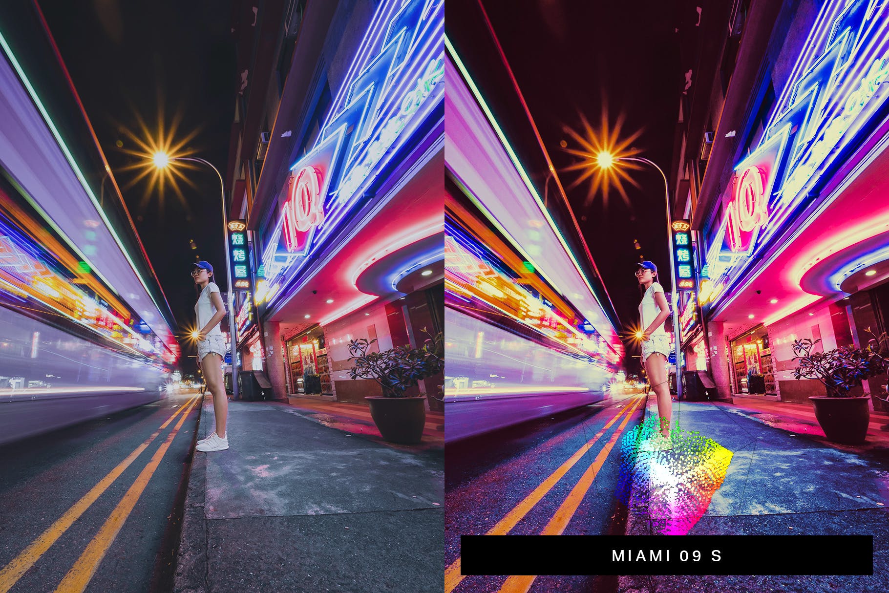 50款赛博朋克风格的照片调色处理LR预设工具 50 Cyberpunk Lightroom Presets and LUTs插图(3)