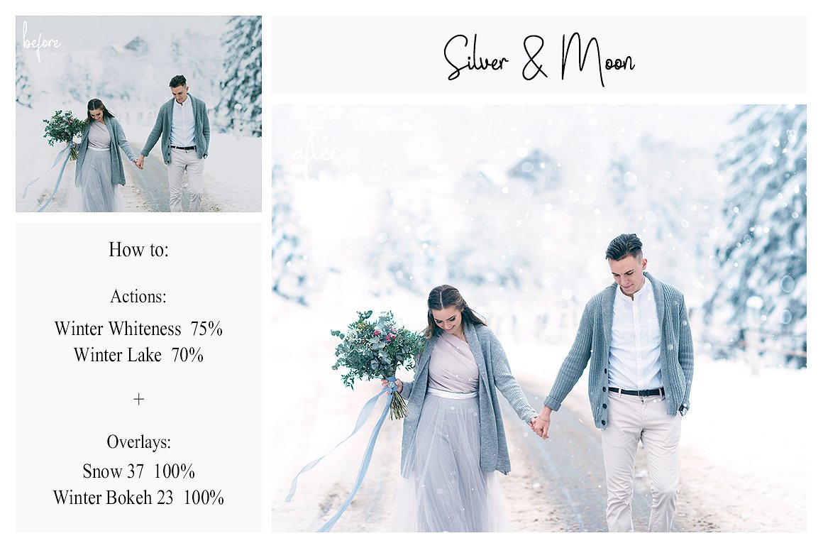 浪漫冬日温馨PS动作叠加纹理插图(17)