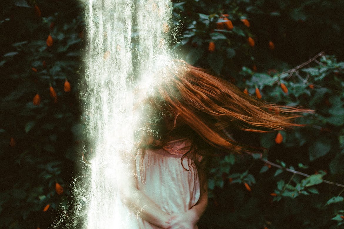 逼真瀑布Gif动画特效PS动作 Gif Animated Waterfall Photoshop Action插图(3)