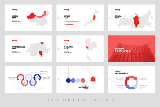 现代简约实用设计风格企业简介介绍PPT模板下载 Balance – Powerpoint Template插图(14)