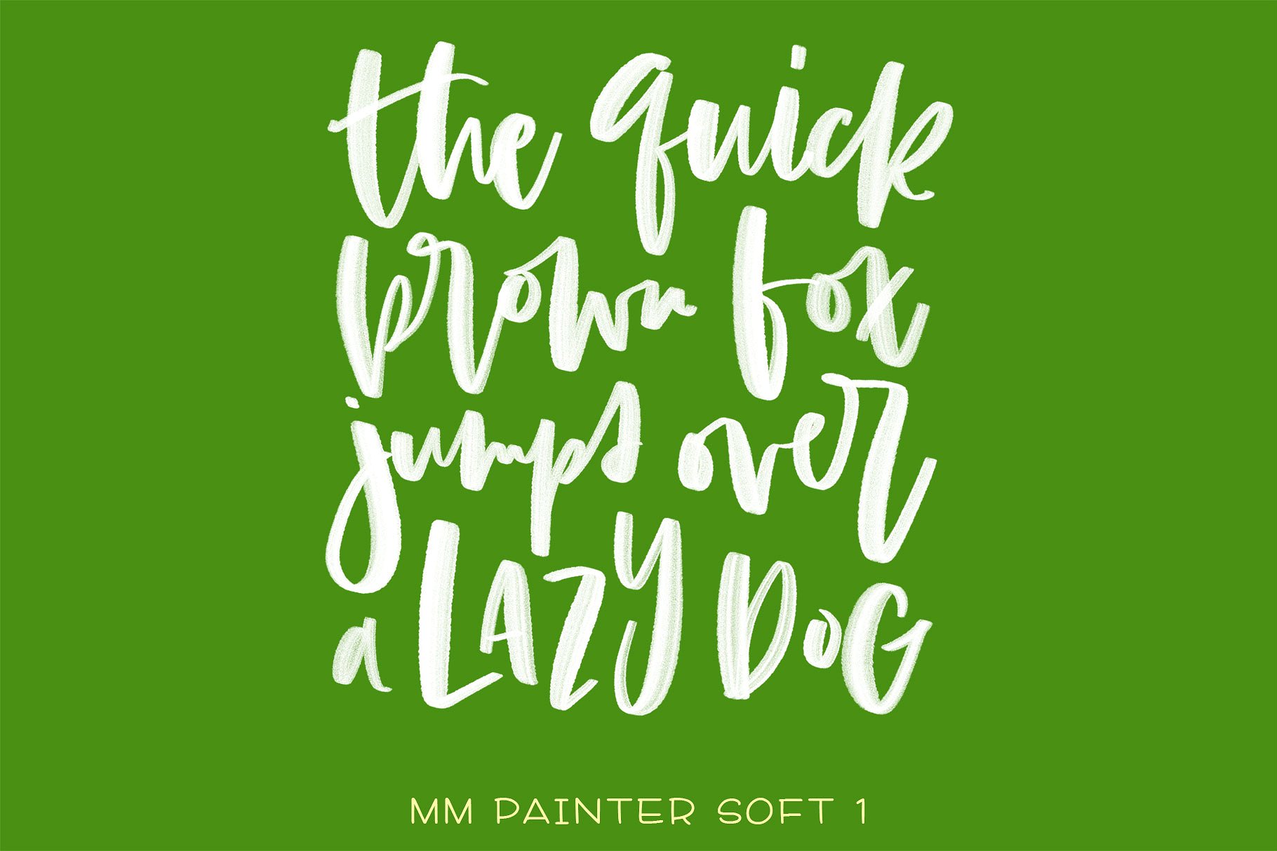 9款手写英文字体Procreate笔刷 Nine Lettering Brushes for Procreate插图(7)