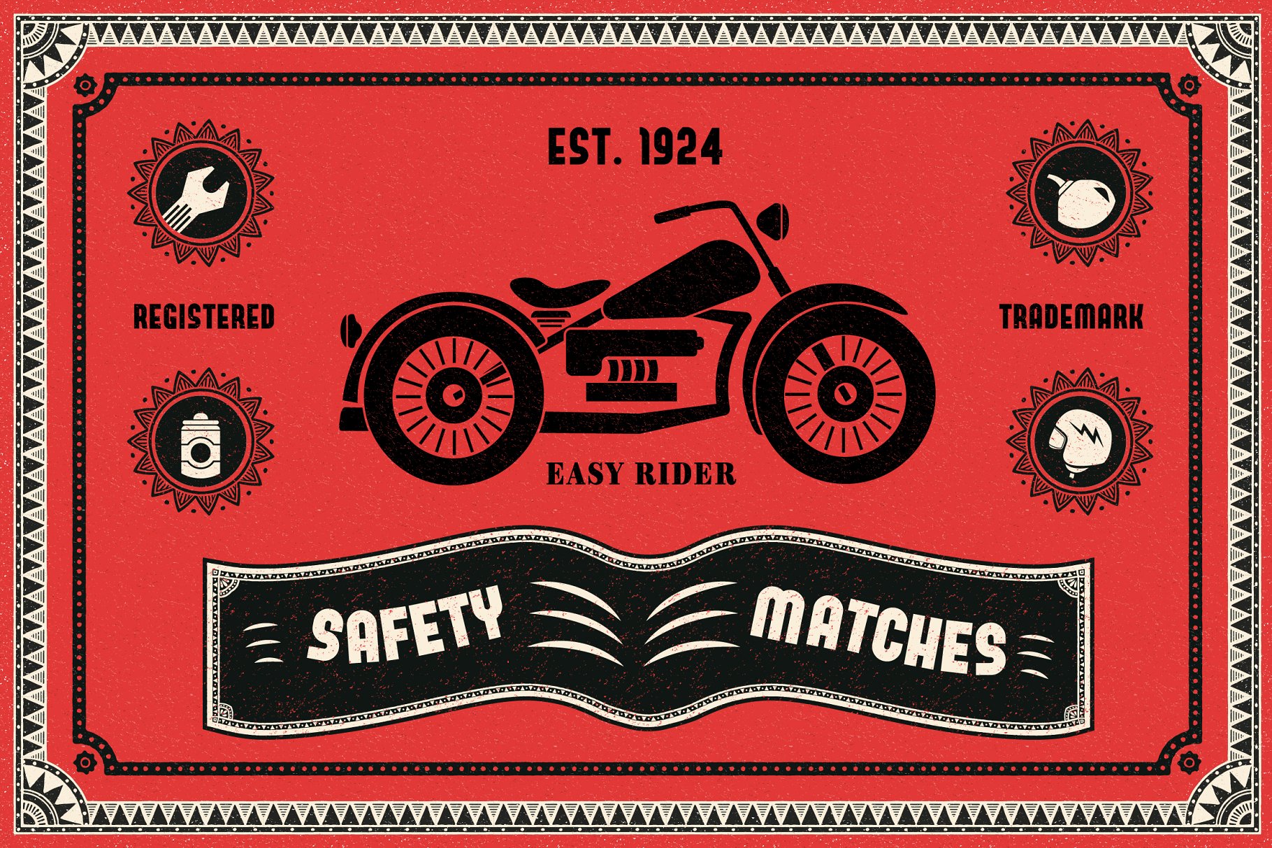 复古手绘装饰框AI笔刷 Le Decorateur Ornamental Brushes插图(1)