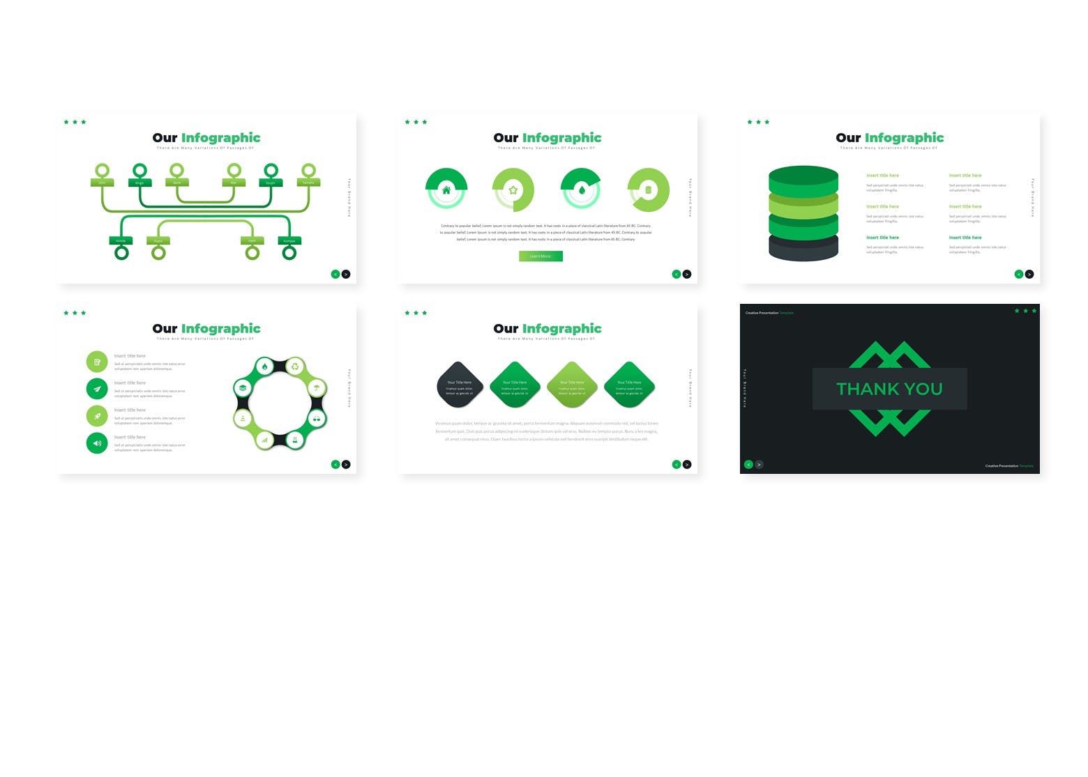 健康饮食主题谷歌幻灯片设计模板 Healthyfoo – Google Slides Template插图(3)