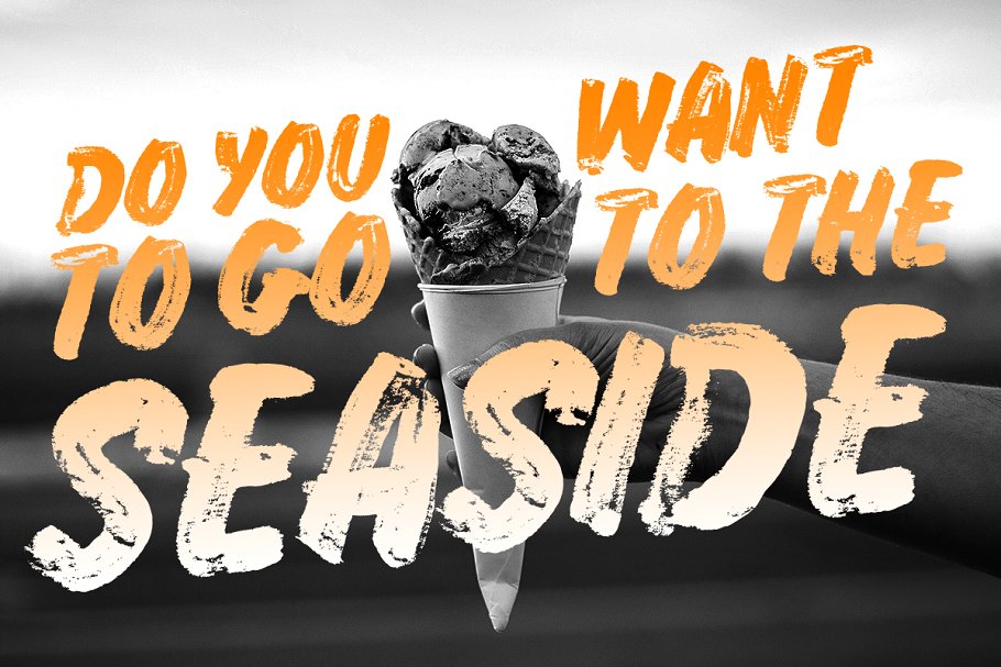 经典招牌写作手写脚本字体 Grocery Brush & Hand (PLUS Extras)插图(8)