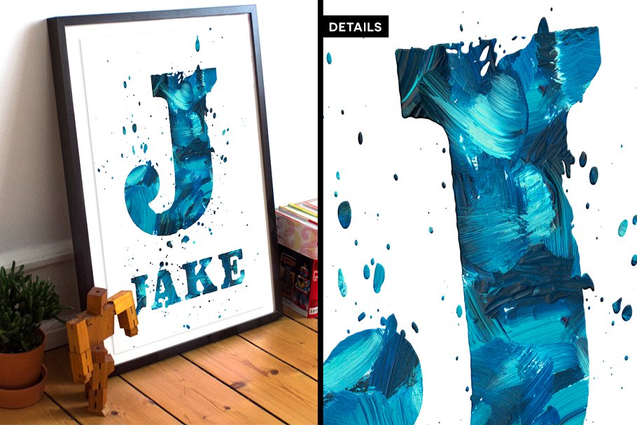 混合油漆涂刷图层样式 Paint Bucket for Photoshop插图(3)