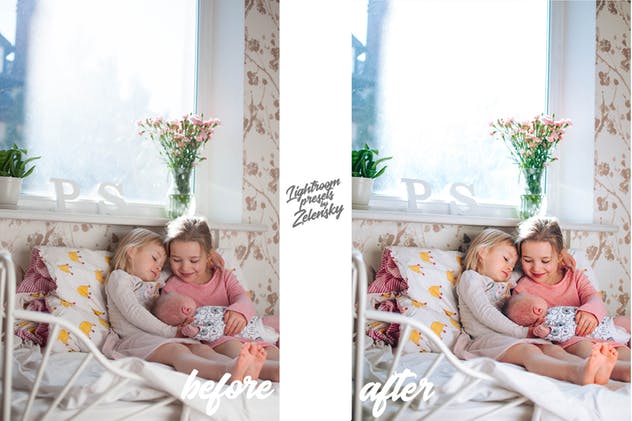 人像肖像摄影暖色调色LR预设 ULYANA –  Lightroom Presets by Zelensky插图(3)