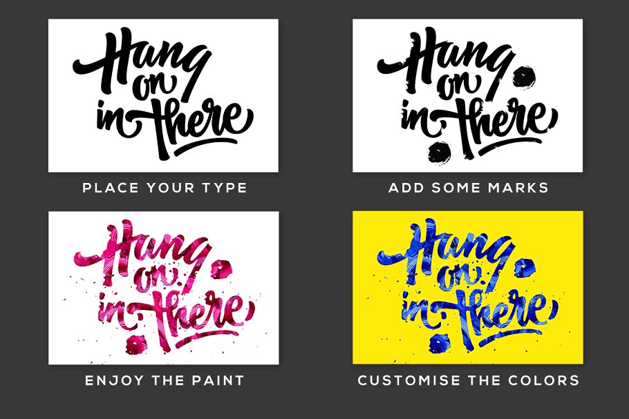 混合油漆涂刷图层样式 Paint Bucket for Photoshop插图(5)