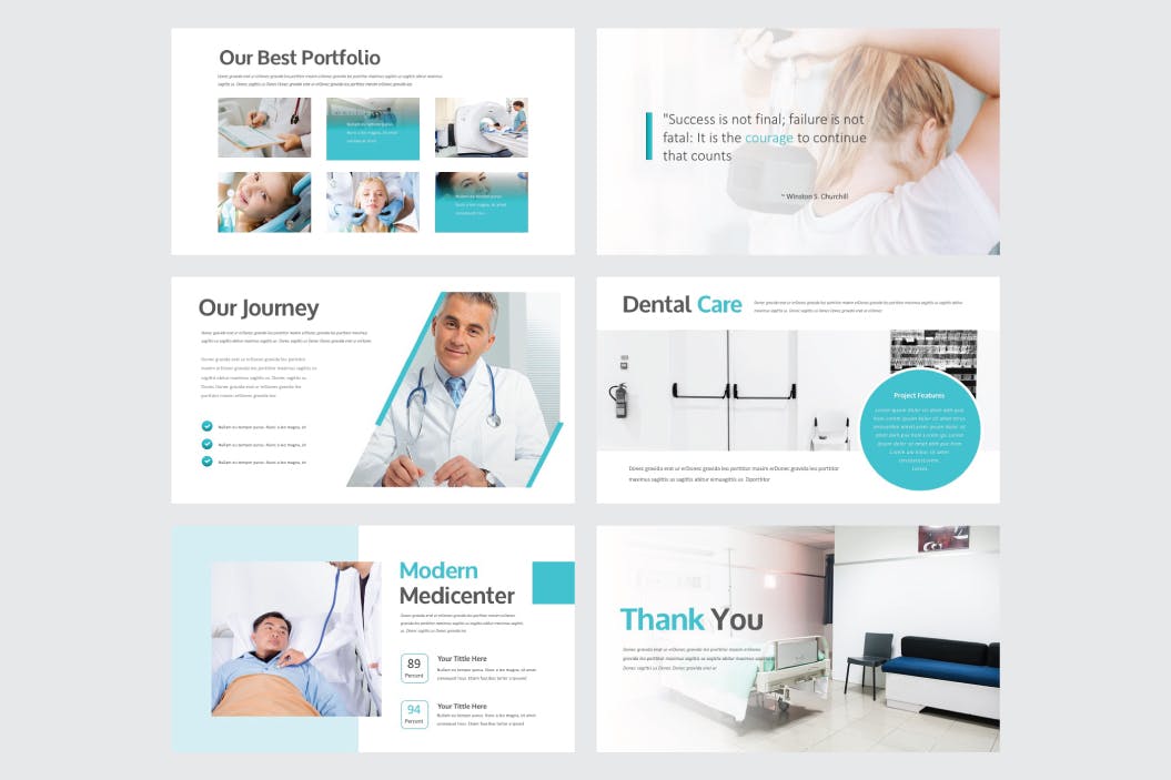 健康医疗诊所介绍Keynote演示文稿模板 HEALTH MEDICAL CLINIC – Keynote V253插图(5)