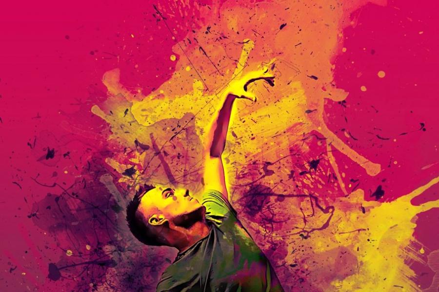 一款泼溅墨水艺术风格效果的PS动作插图(1)