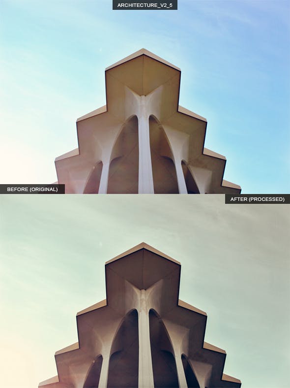 14款专业建筑摄影Lightroom调色预设 14 Pro Architecture Lightroom Presets插图(5)