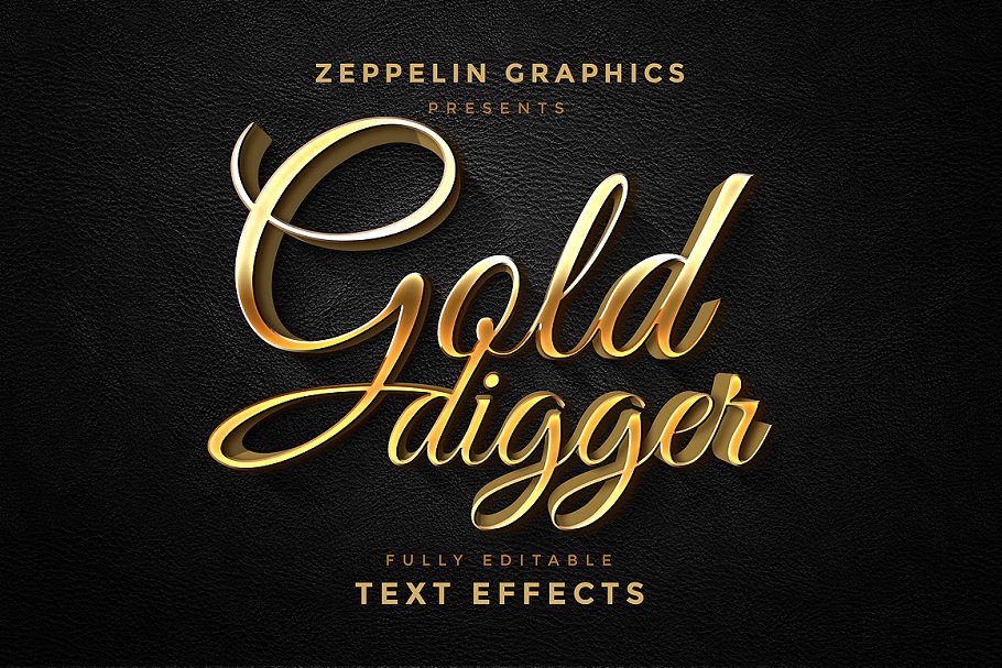 3D文本文字特效合集[1.05GB, 50种效果] 3D Text Effects Bundle Vol.3插图(77)