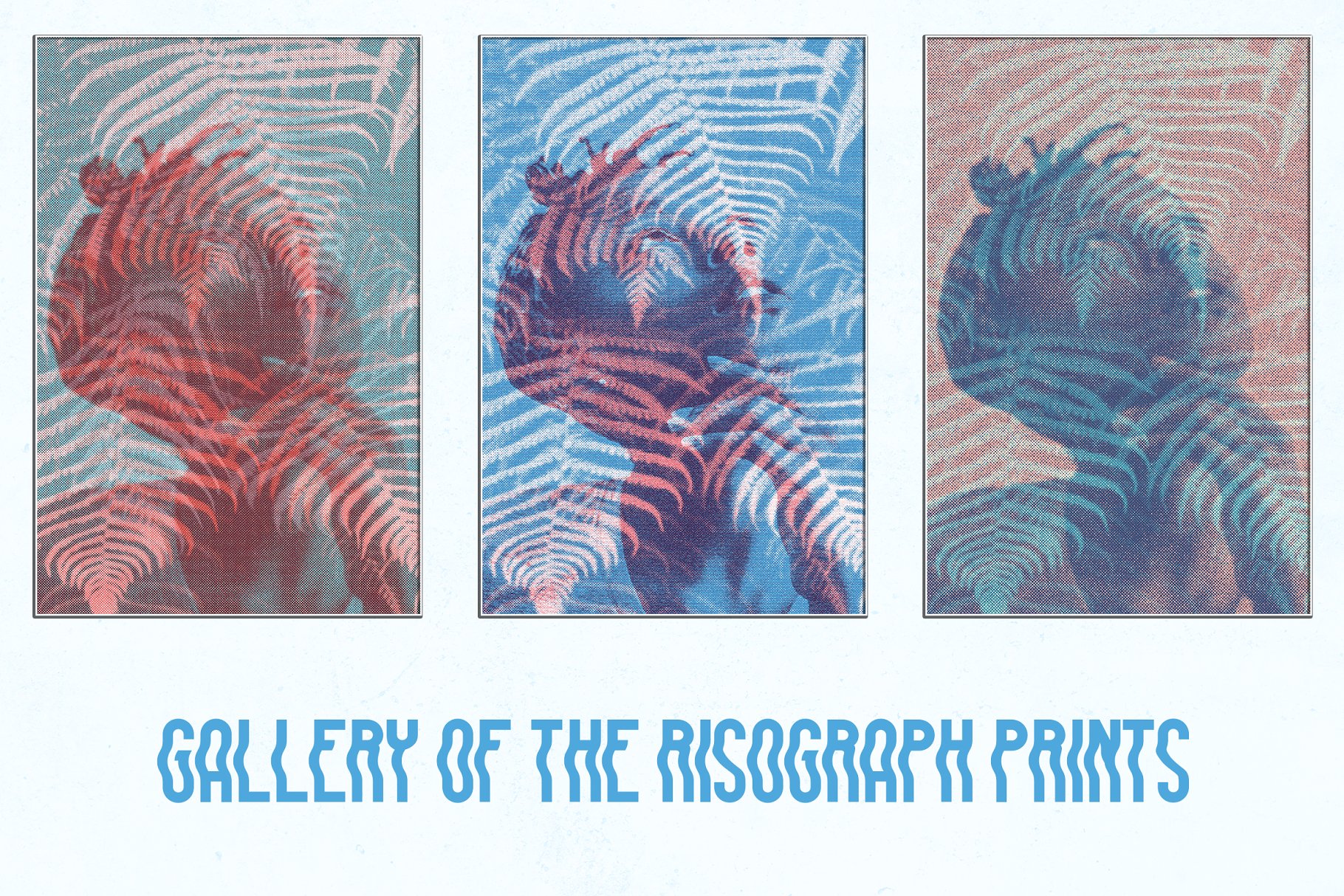 Risograph印刷效果PS笔刷 Risographia by Guerillacraft插图(7)