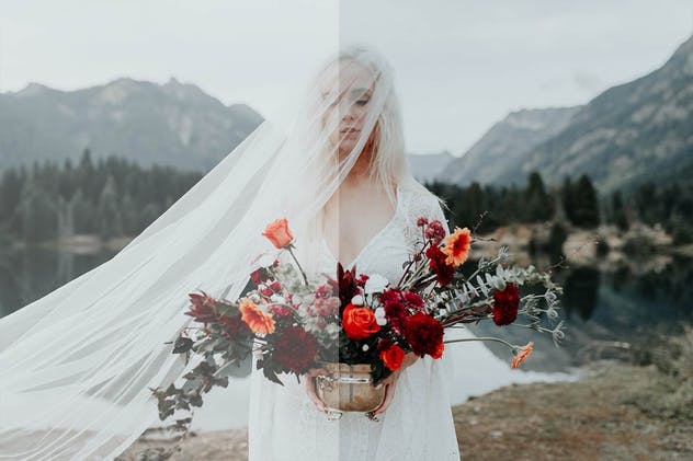 温暖浓郁色调照片风格Lightroom调色预设 Dark And Moody Lightroom presets插图(7)