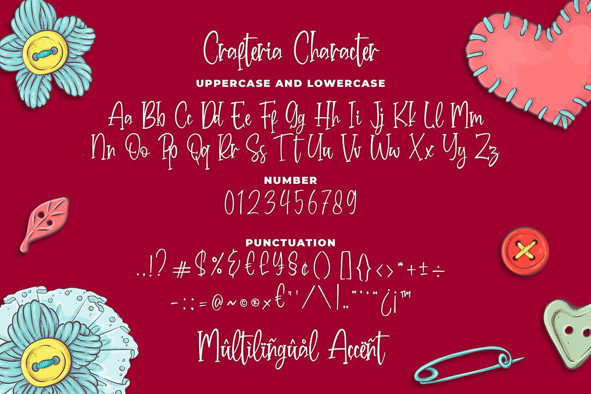 英文书法艺术装饰字体素材库精选 Crafteria Script Font插图(4)