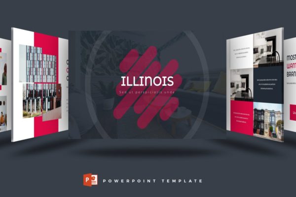 企业商务/个人多用途PPT演示文稿设计模板 Illionis – Powerpoint Template