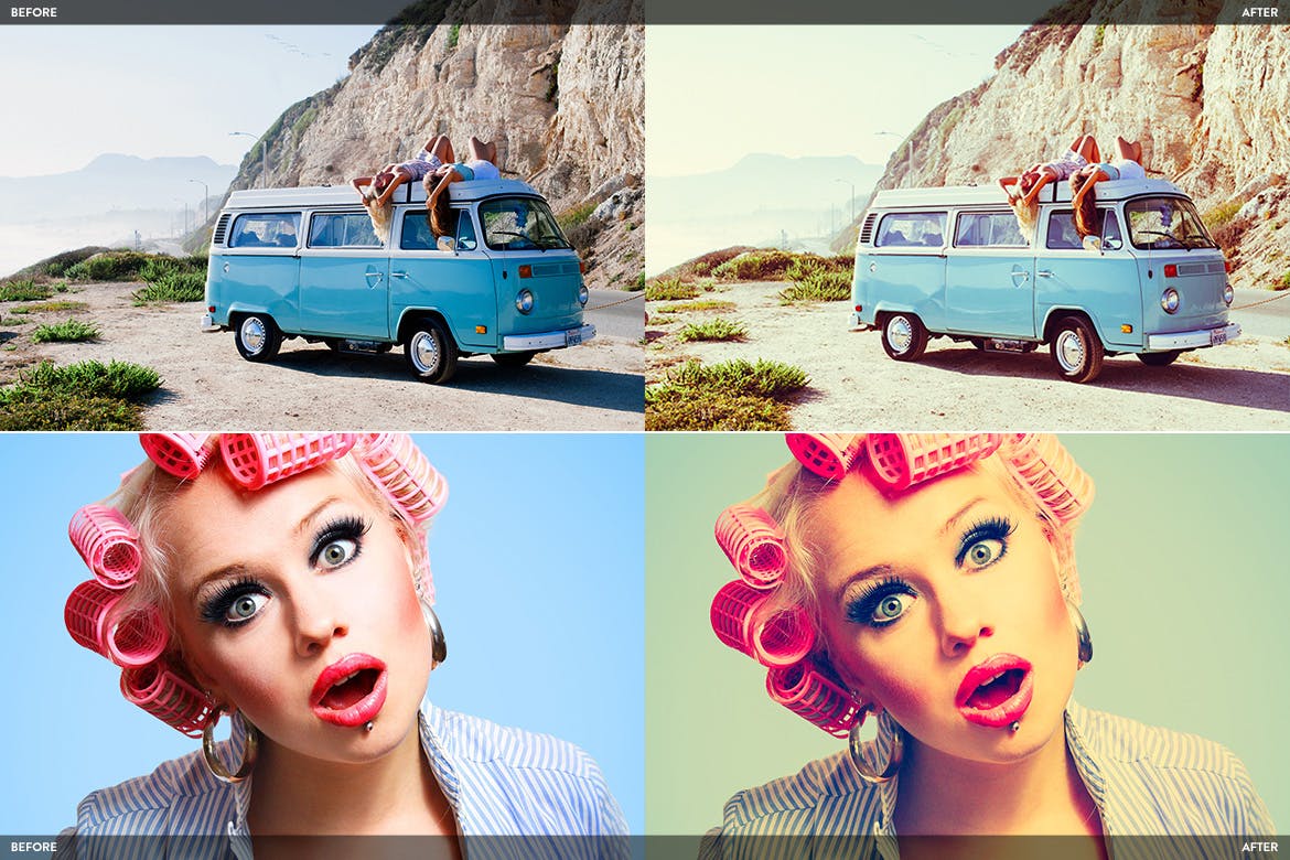 一款复古交叉冲洗效果的照片生成PS预设工具 Cross Processing – Photoshop Development Room插图(3)