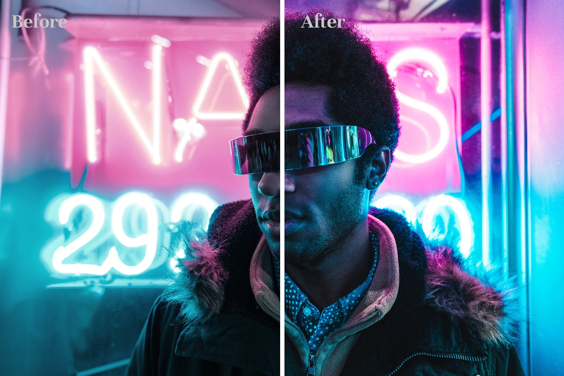 霓虹灯效果的LR预设 Neon Lights – Lightroom Presets [lrtemplate]插图(5)