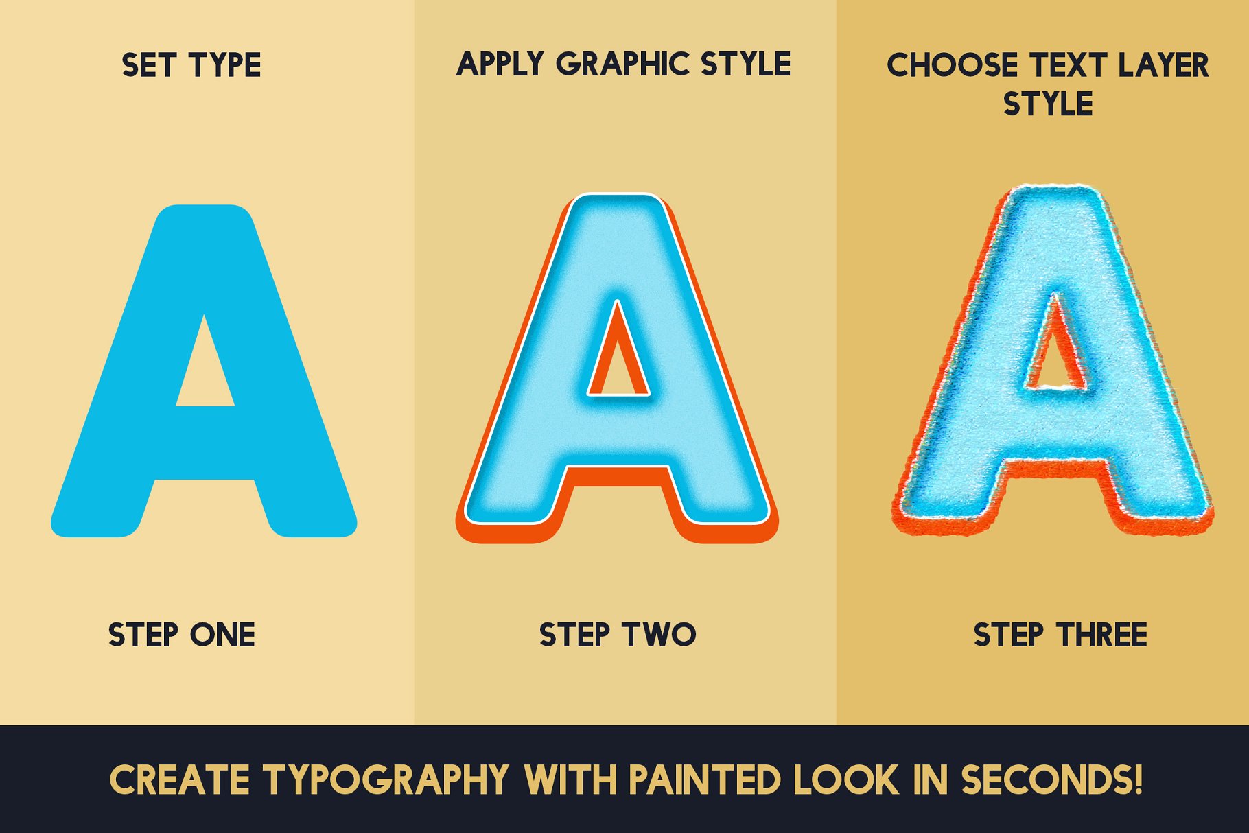 油画风格明信片效果图层样式 Postcard Shop for Adobe Photoshop插图(5)
