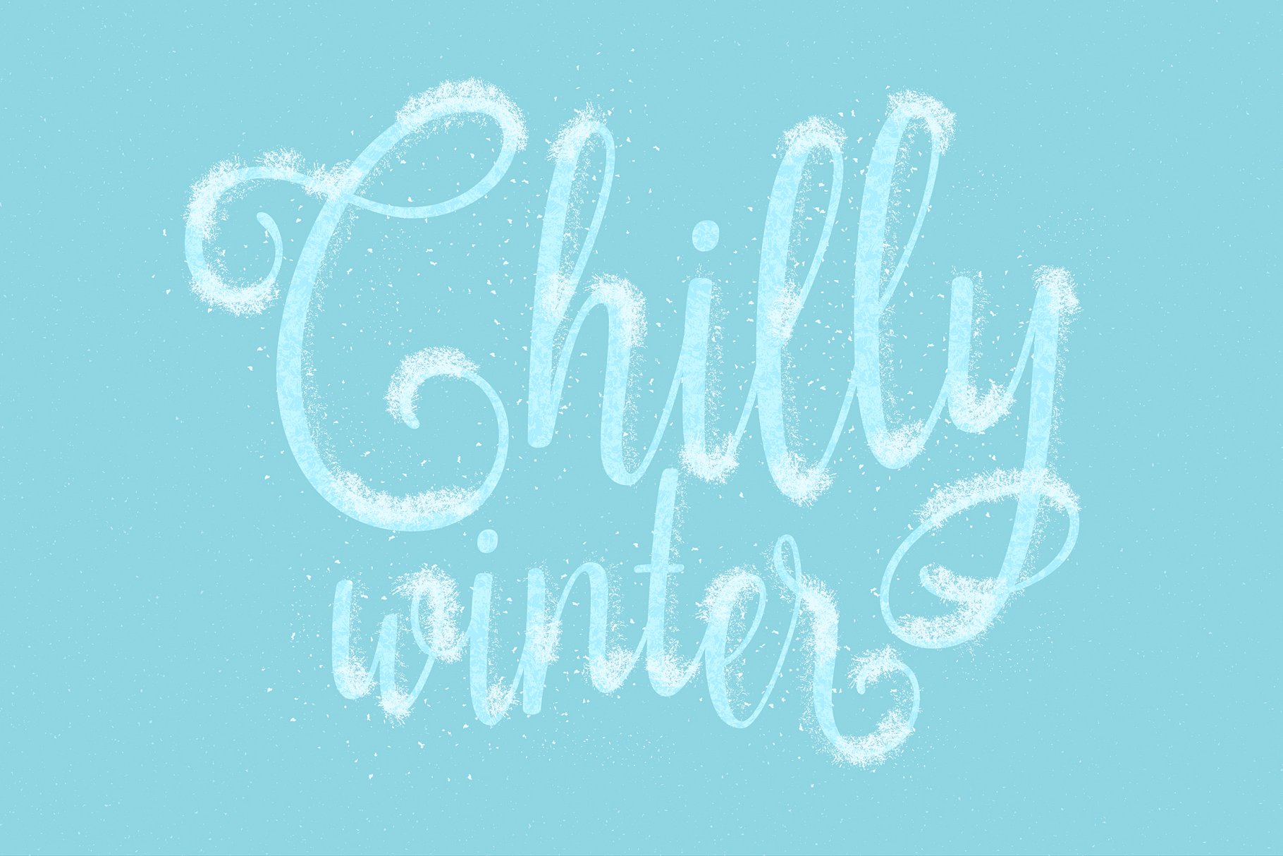 30款雪花&冬天AI笔刷 Snow & Winter Brushes插图(4)