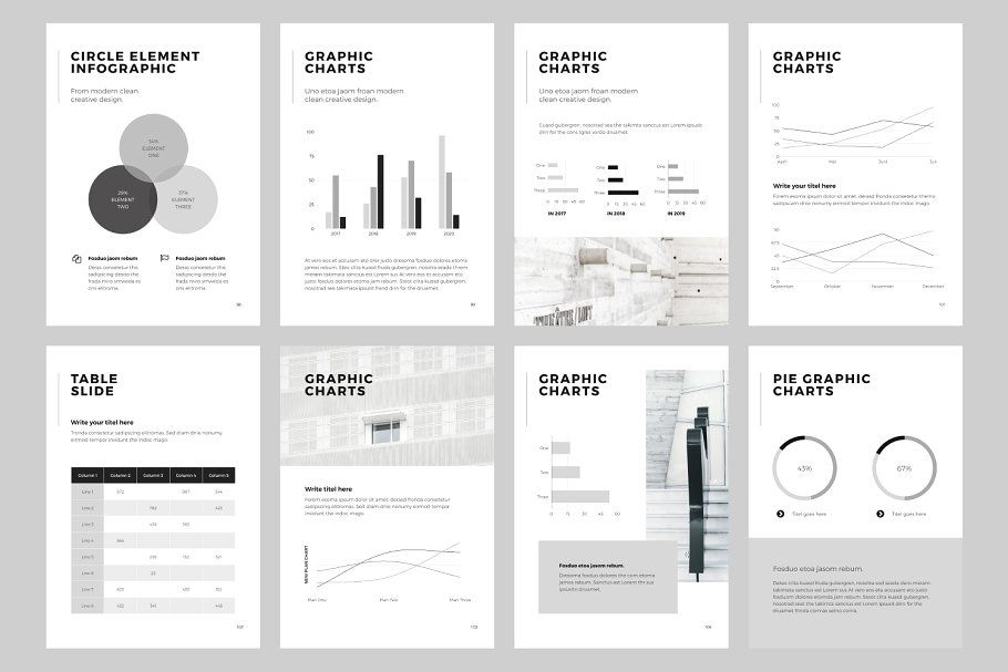 现代简单极简主义风格谷歌幻灯片模板 NORS Vertical Google Slide + GIFT插图(17)