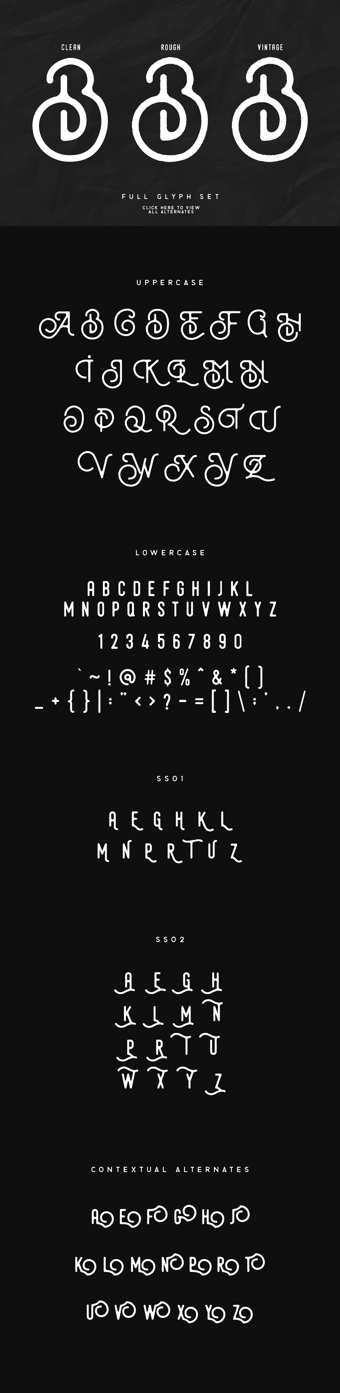 手写英文字体包下载 20 Whopping Fonts插图(103)