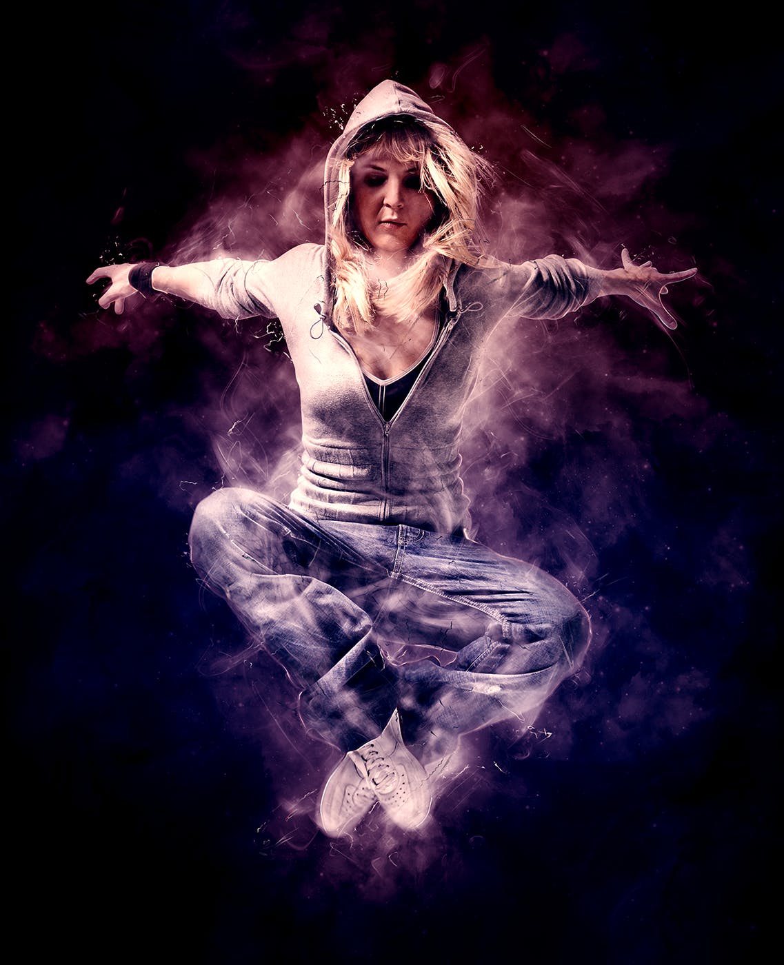 魔幻烟雾体育摄影后期特效处理PS动作 Aura CS3+ Photoshop Action插图(6)