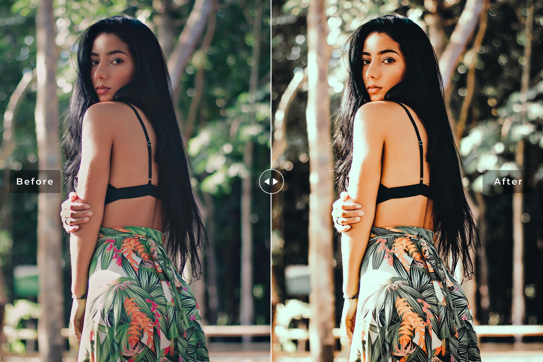 森林/林地摄影照片后期处理LR调色预设 Turmeric Mobile & Desktop Lightroom Presets插图(3)