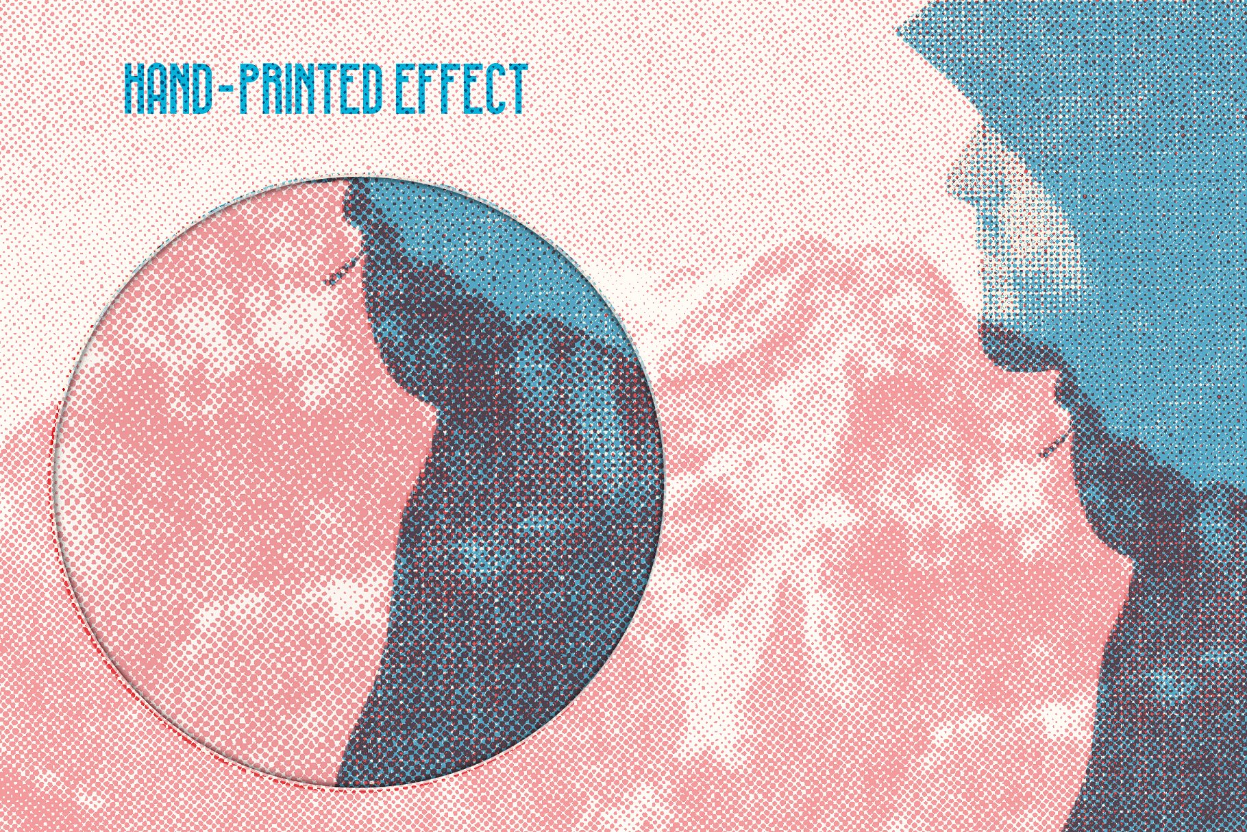 Risograph印刷效果PS笔刷 Risographia by Guerillacraft插图(6)