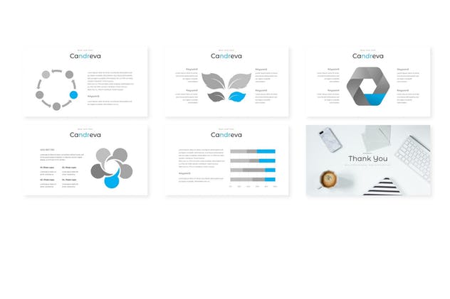 服装品牌企业宣传PPT幻灯片模板 Candreva – Powerpoint Template插图(3)