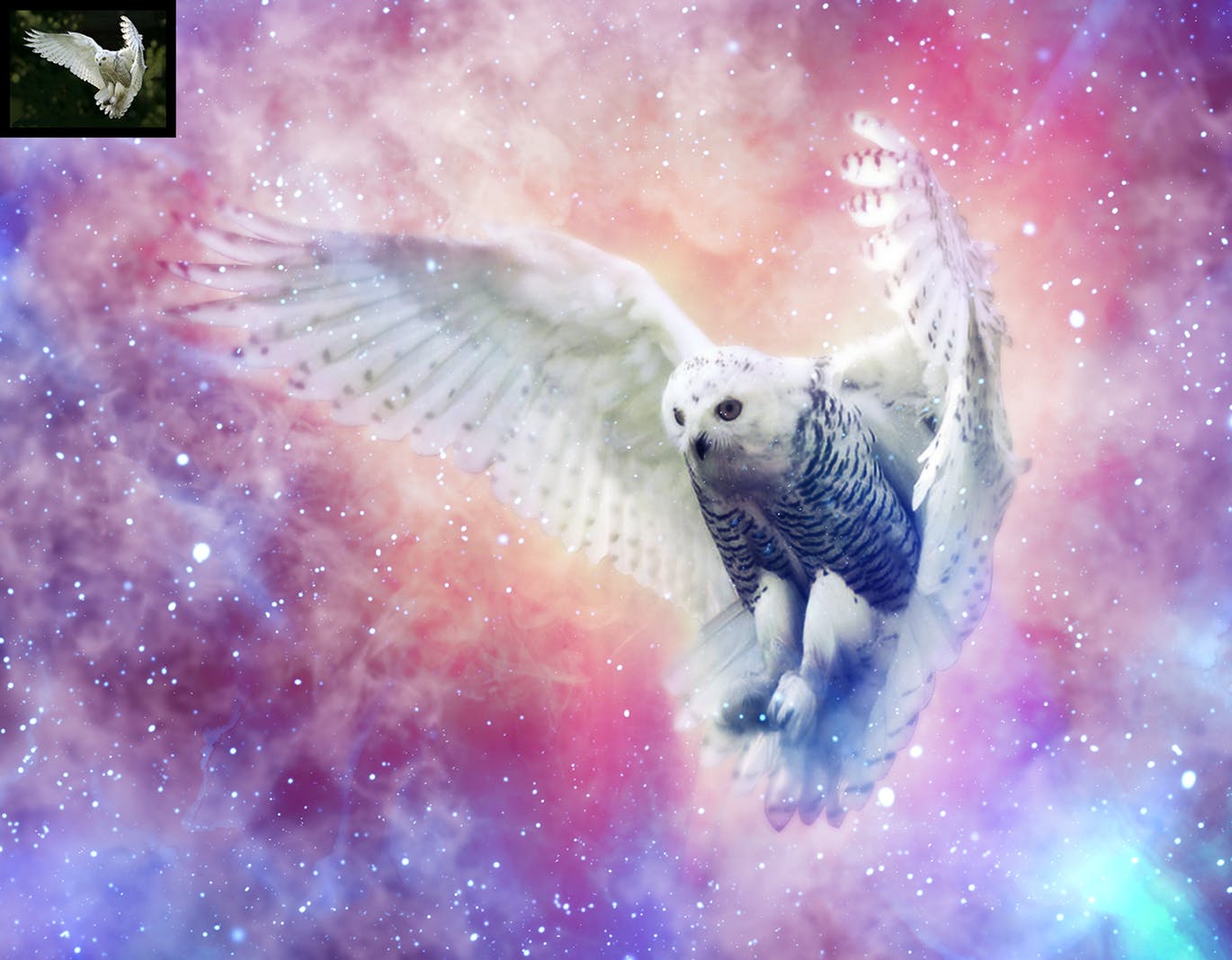 梦幻炫彩光环星云特效PS动作 Supernova CS4+ Photoshop Action插图(6)