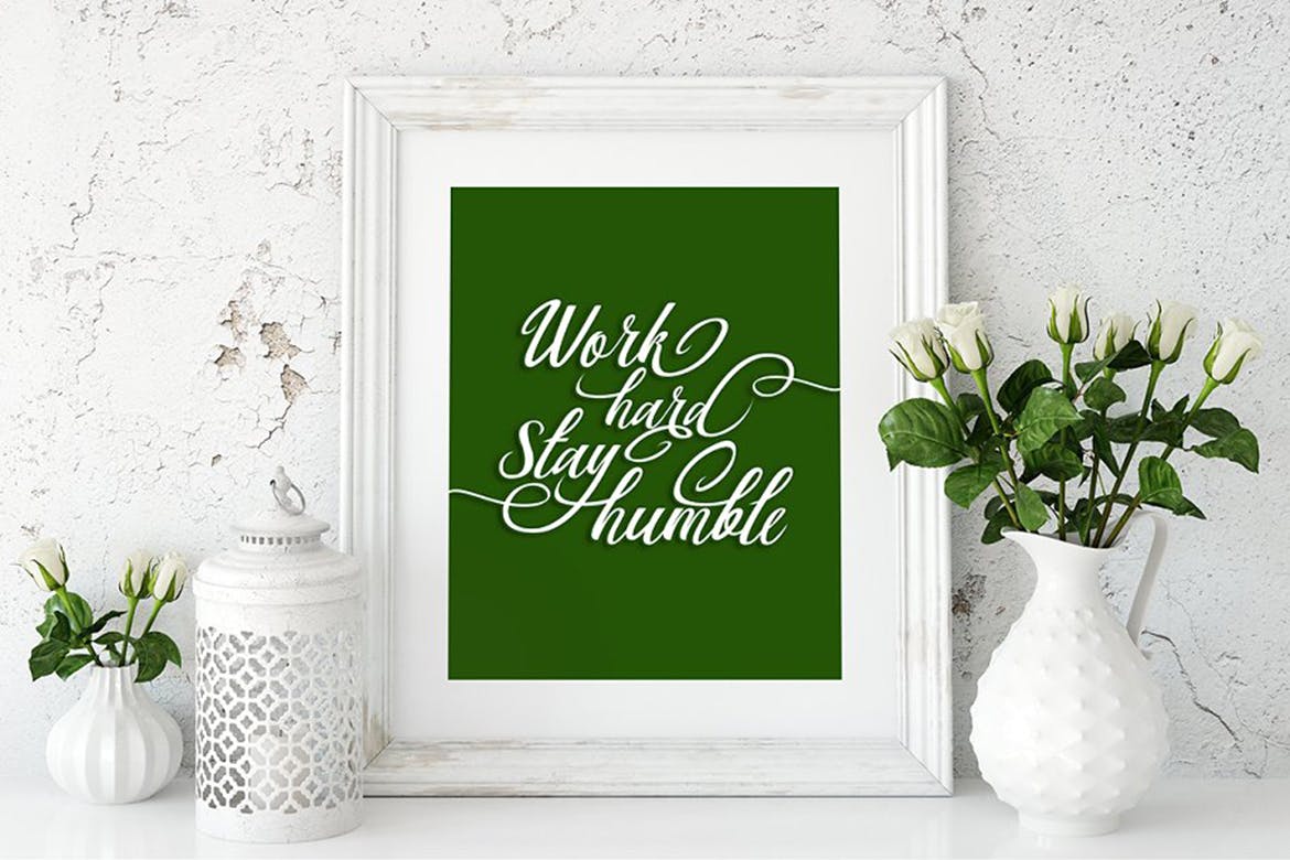 笔刷手写英文字体设计&版式设计衬线字体 Berlin Script + Great Serif插图(5)