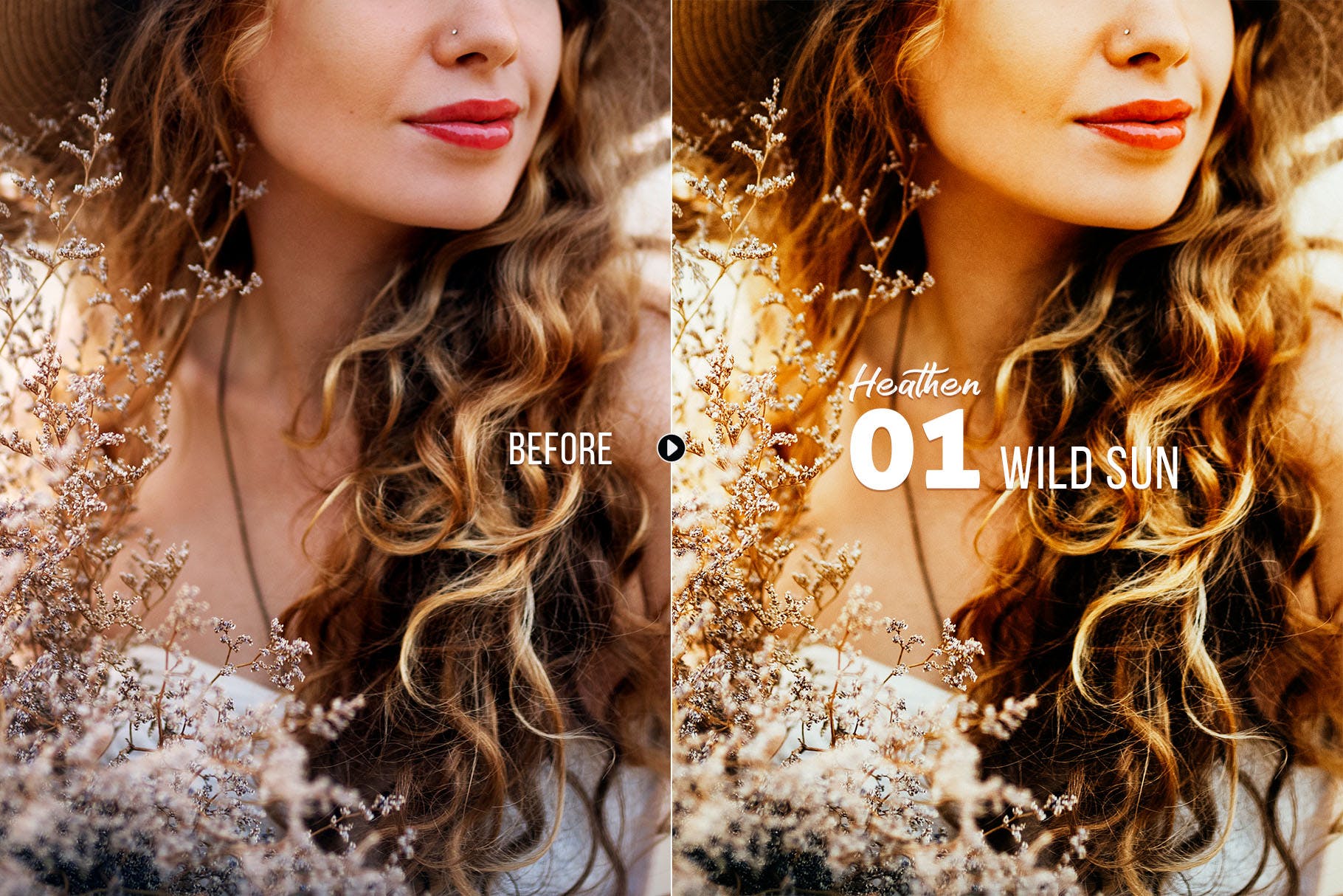 肖像&自然光线照片后期效果处理LR预设插图(1)