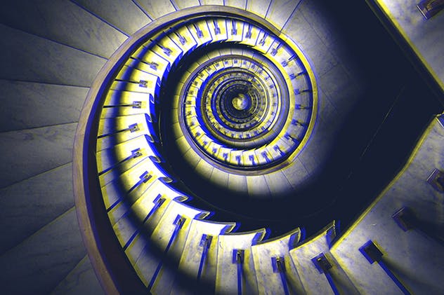 浮雕装饰梦幻线条海报照片特效PS动作 Anaglyph Photoshop Action插图(5)