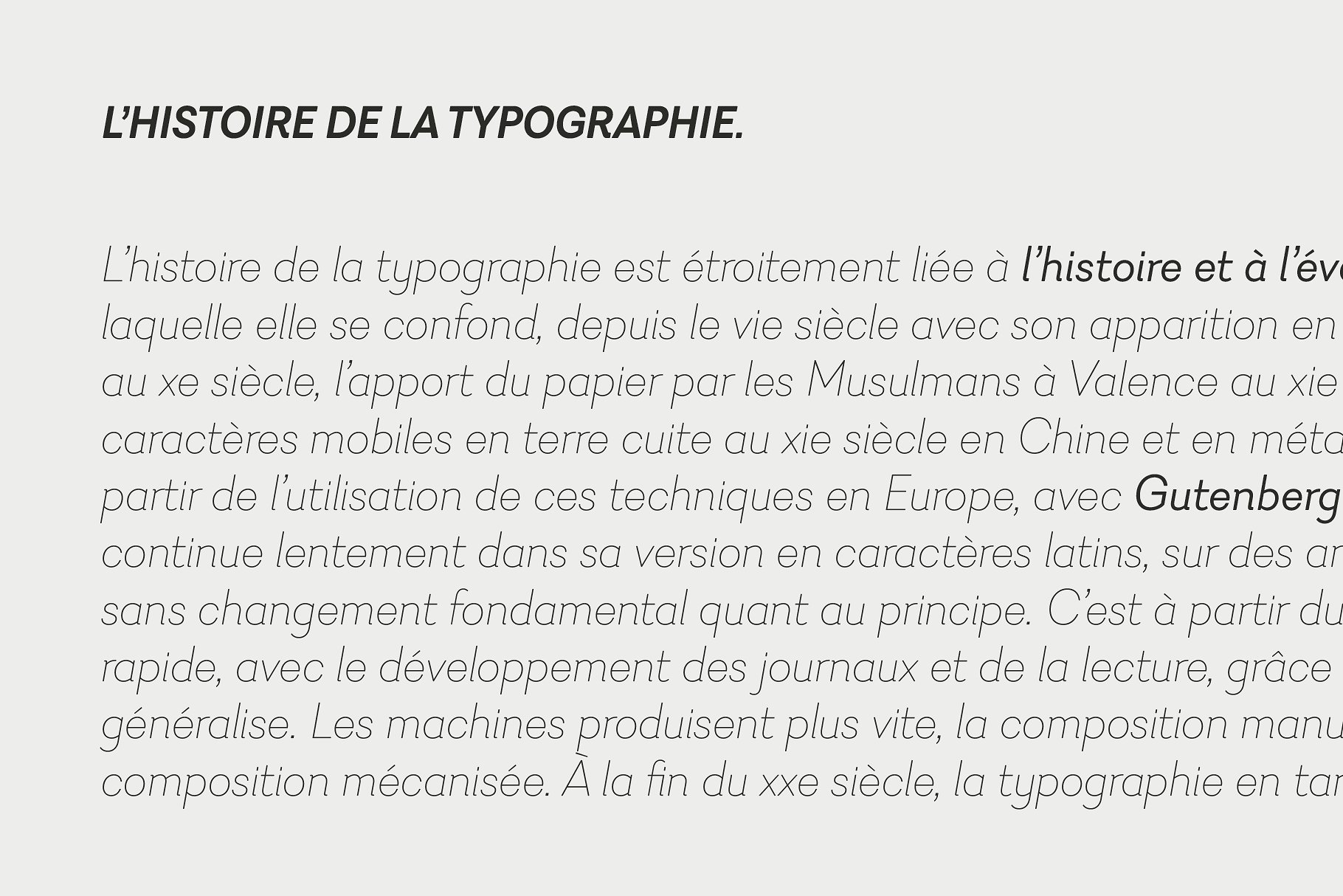 品牌设计/印刷排版适用的几何无衬线英文字体 Javiera插图(7)