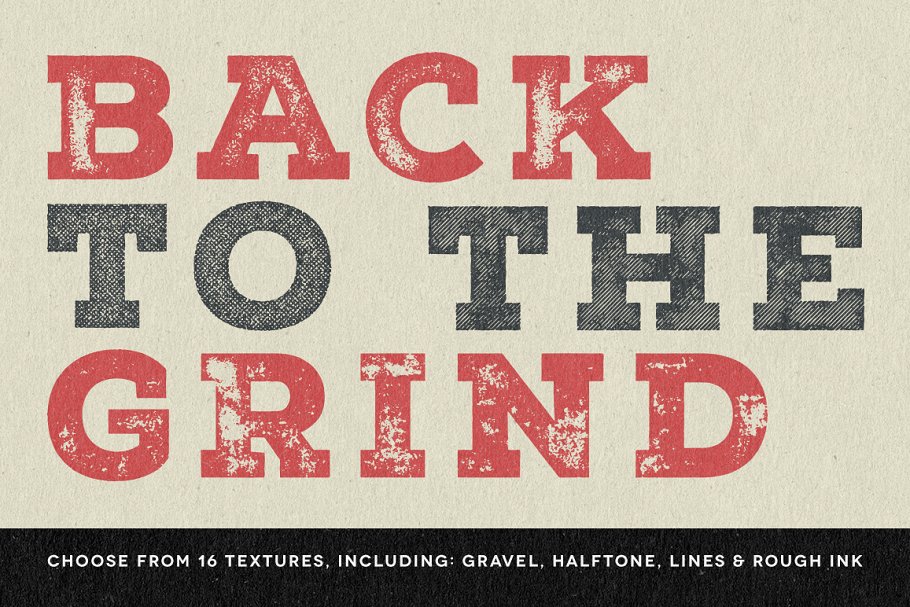 活版印刷凸版印刷效果AI动作 VectorPress: Illustrator Letterpress插图(3)