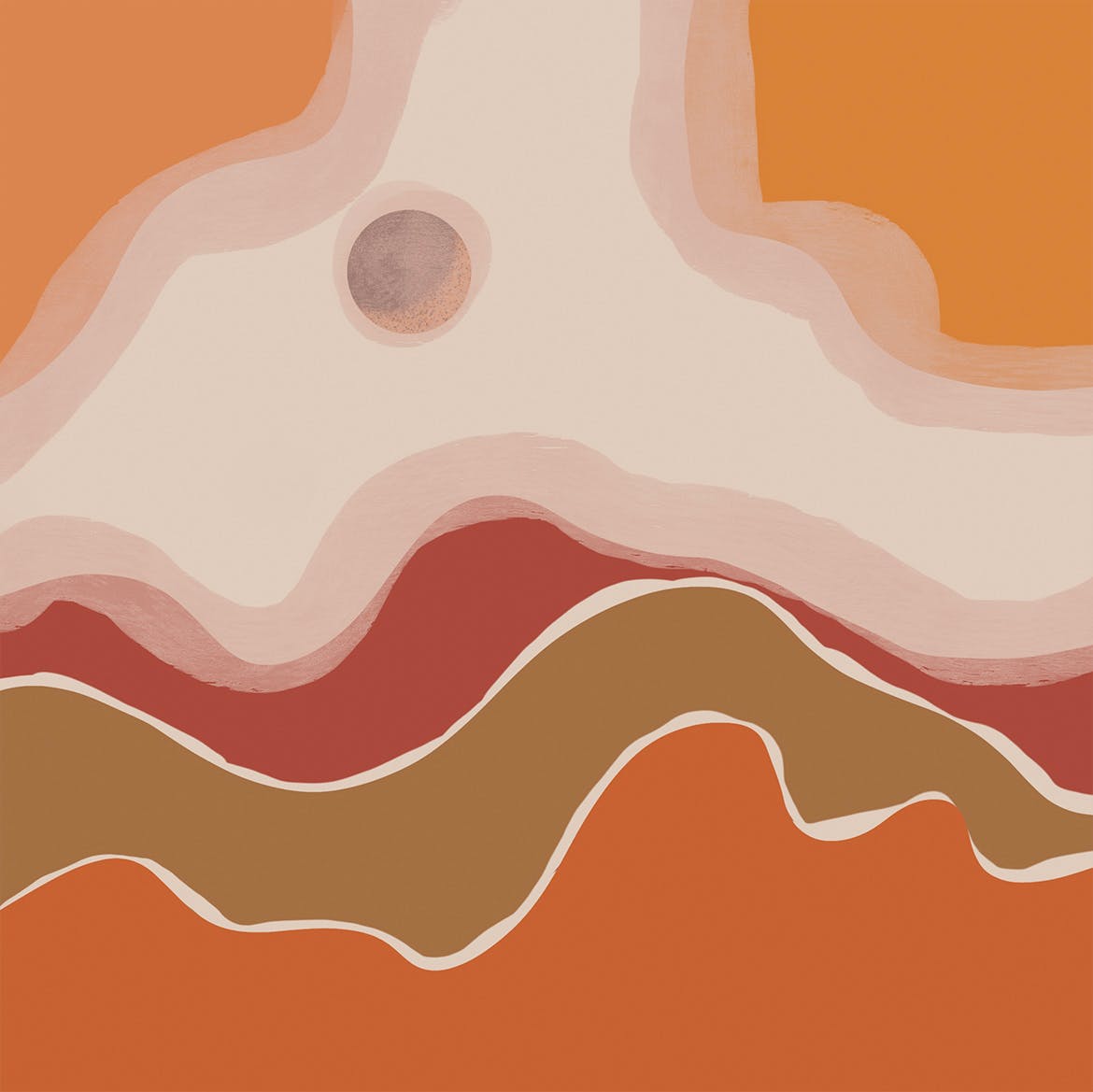 Procreate插画应用火橙色/橙色调色板 Palette Burn Orange for Procreate插图(4)