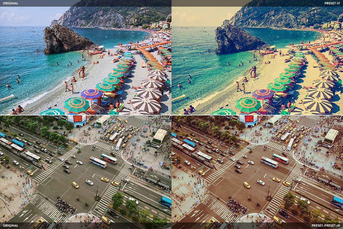 25款复古照片交叉冲洗胶片效果处理PS预设 Cross Processing – 25 Photoshop Presets插图(1)