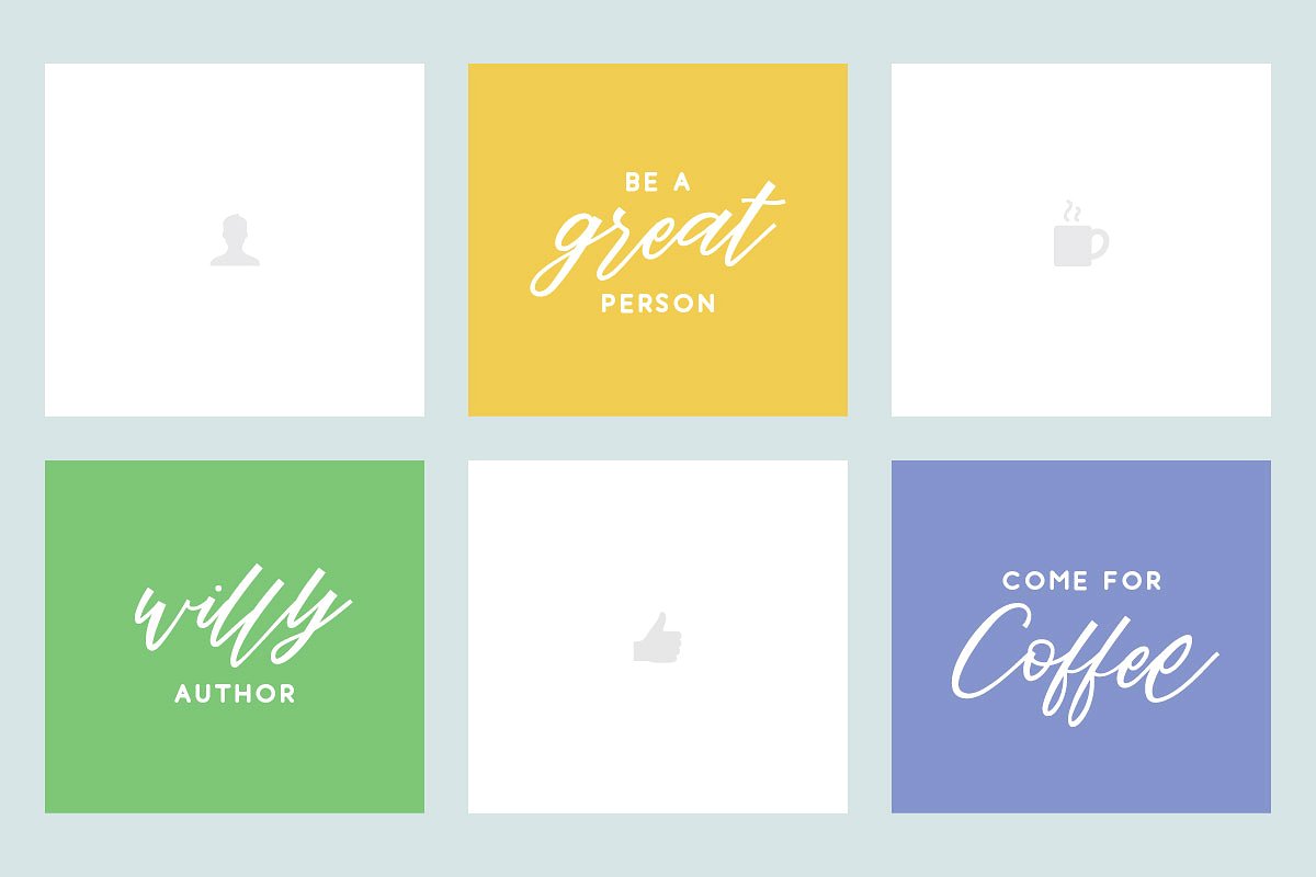 现代手写粗线条英文字体 Callet Script插图(2)