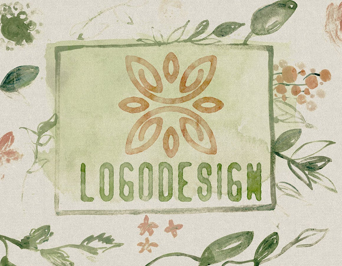 5款添加水彩文字效果PSD分层模板 5 Watercolor Text or Shape Effect Templates插图(8)