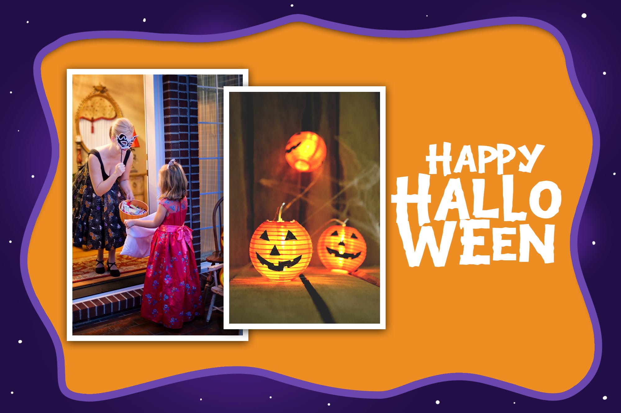 万圣节节日氛围英文艺术字体下载 Gloomy Halloween插图(2)