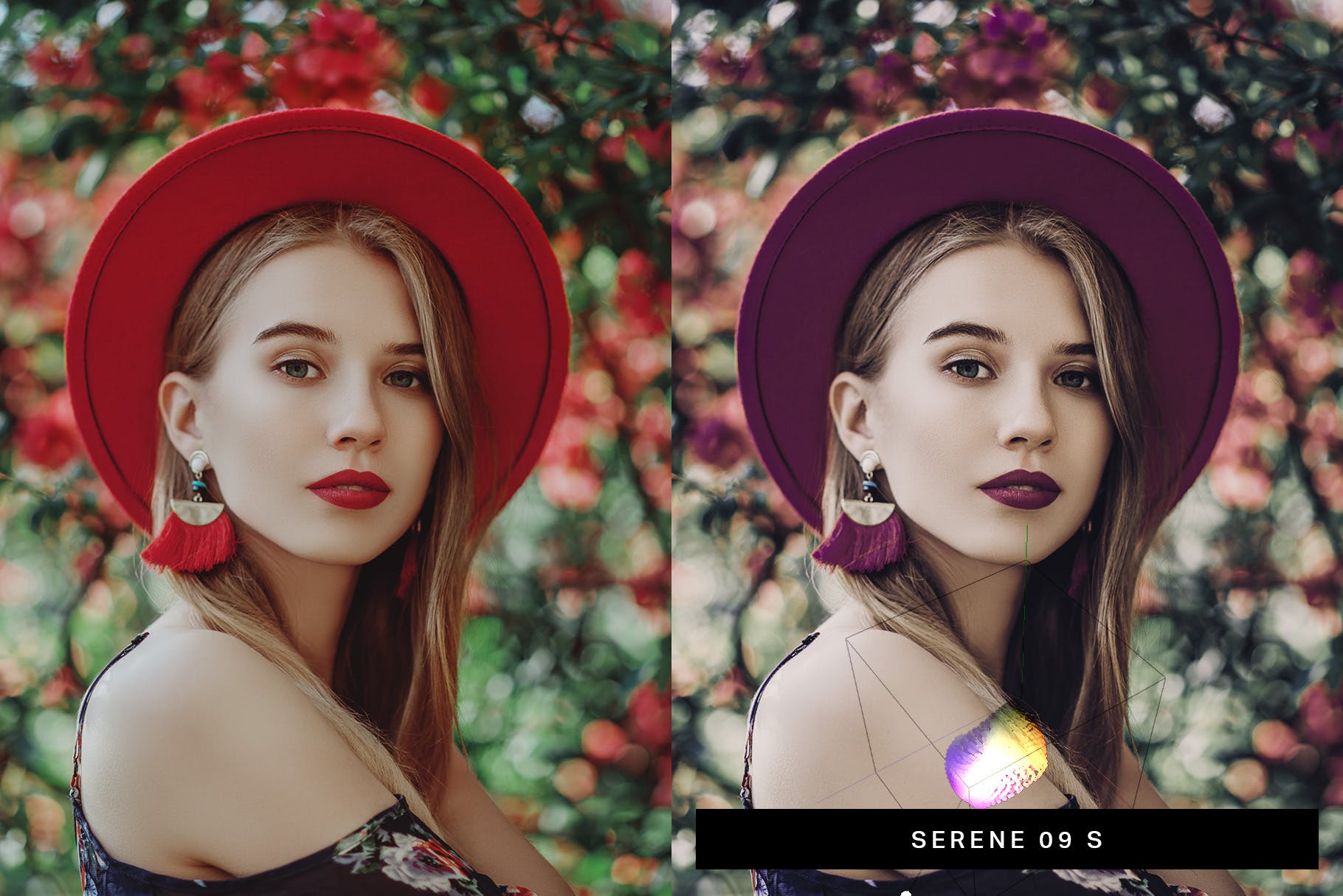 50款优雅紫色调照片调色滤镜素材库精选LR预设 50 Tranquil Purple Lightroom Presets and LUTs插图(3)