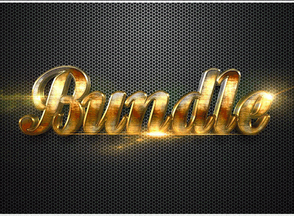 [巨献]新鲜的更高品质的酷炫PS字体图层样式下载（合集1-5）[PSD,ASL]